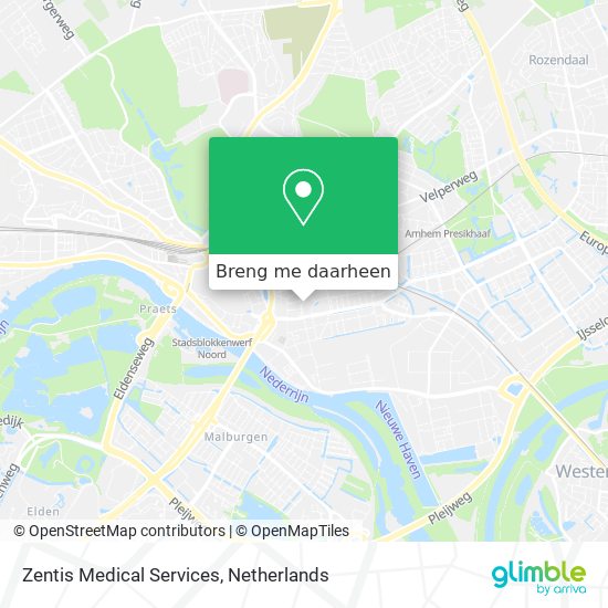 Zentis Medical Services kaart