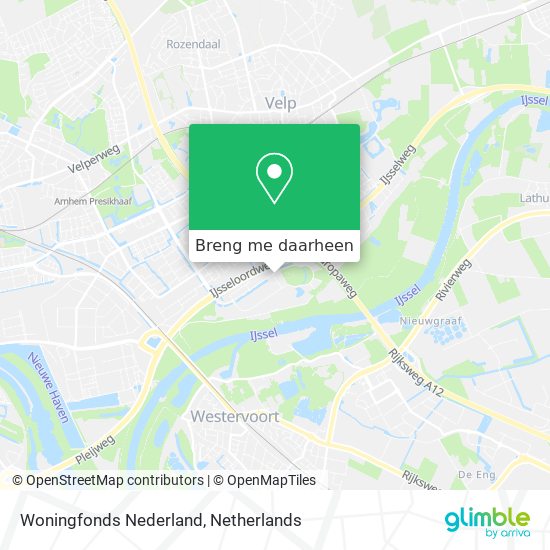 Woningfonds Nederland kaart