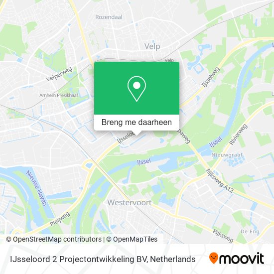 IJsseloord 2 Projectontwikkeling BV kaart
