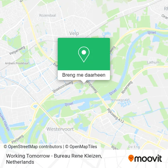 Working Tomorrow - Bureau Rene Kleizen kaart