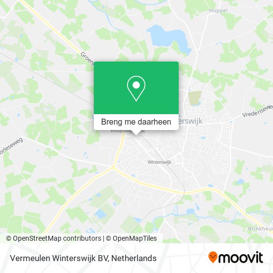 Vermeulen Winterswijk BV kaart