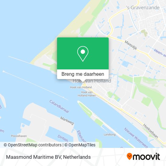 Maasmond Maritime BV kaart