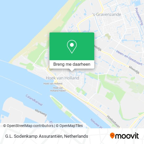G.L. Sodenkamp Assurantiën kaart