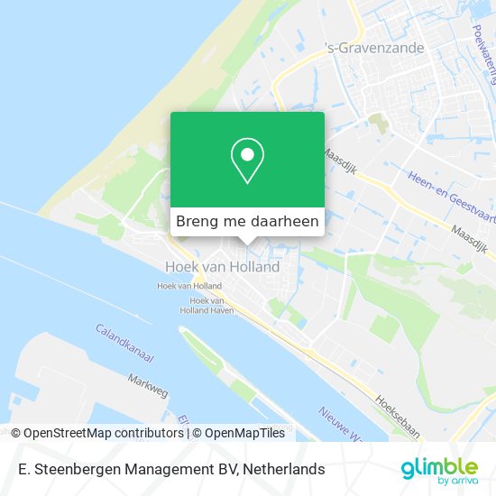 E. Steenbergen Management BV kaart