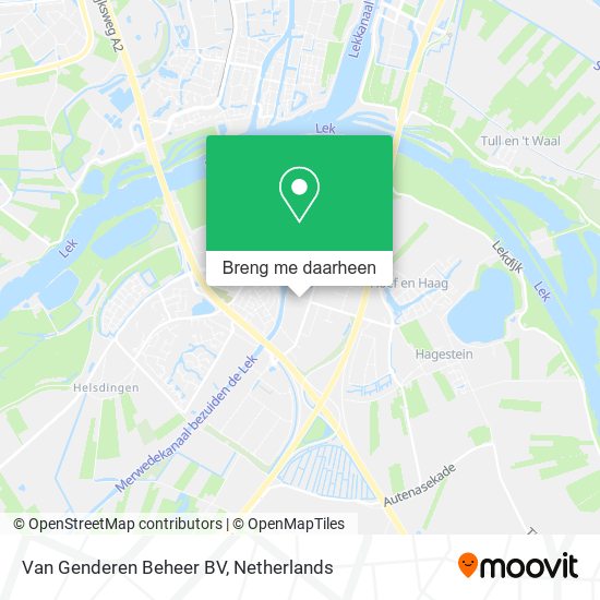 Van Genderen Beheer BV kaart