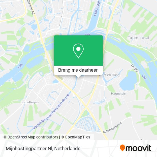 Mijnhostingpartner.Nl kaart