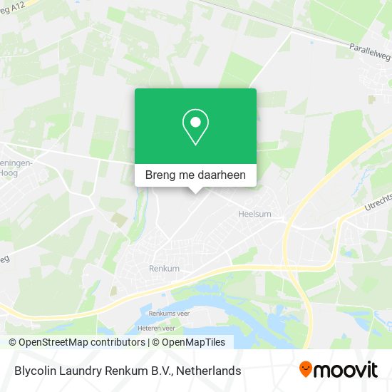 Blycolin Laundry Renkum B.V. kaart