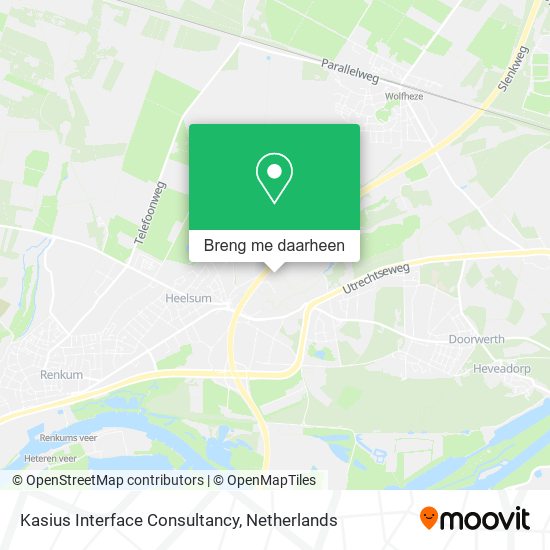 Kasius Interface Consultancy kaart