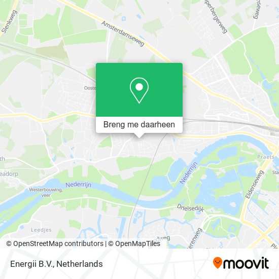 Energii B.V. kaart