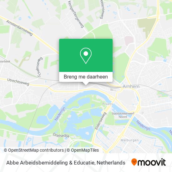 Abbe Arbeidsbemiddeling & Educatie kaart