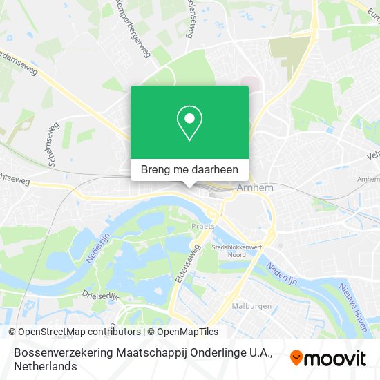 Bossenverzekering Maatschappij Onderlinge U.A. kaart