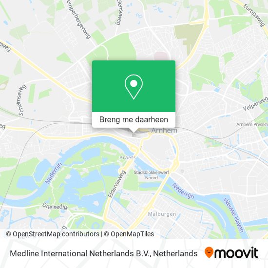Medline International Netherlands B.V. kaart