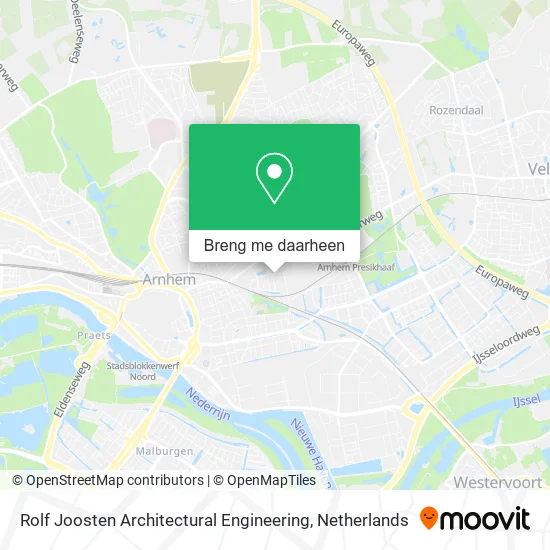 Rolf Joosten Architectural Engineering kaart
