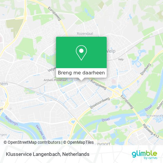 Klusservice Langenbach kaart