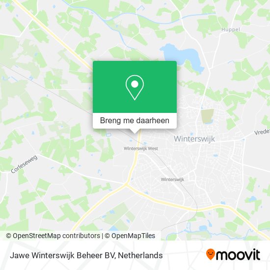 Jawe Winterswijk Beheer BV kaart