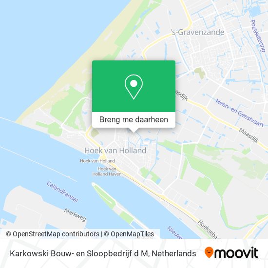 Karkowski Bouw- en Sloopbedrijf d M kaart
