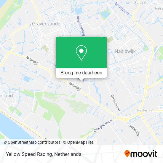 Yellow Speed Racing kaart