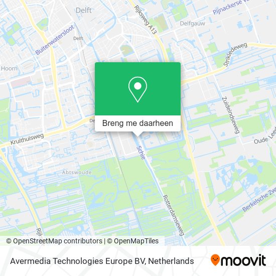 Avermedia Technologies Europe BV kaart
