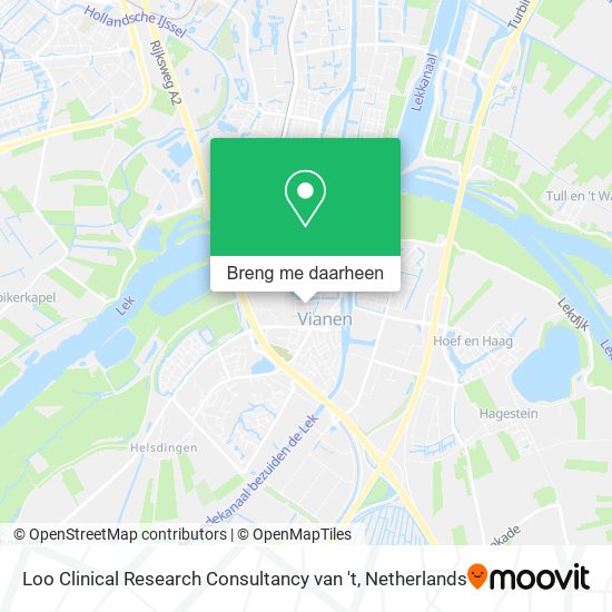 Loo Clinical Research Consultancy van 't kaart