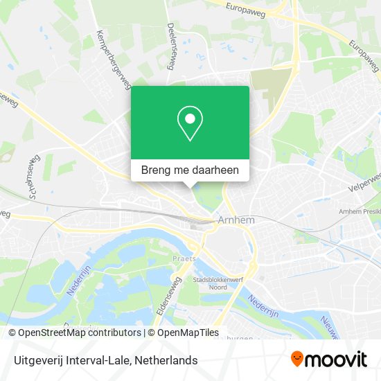 Uitgeverij Interval-Lale kaart