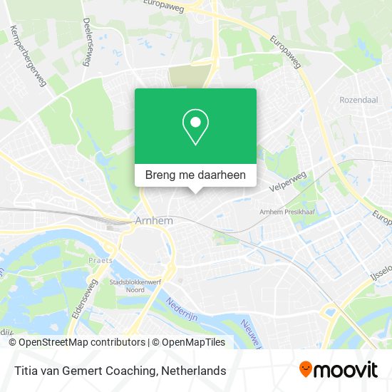 Titia van Gemert Coaching kaart