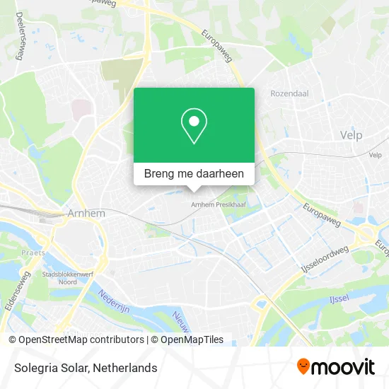 Solegria Solar kaart