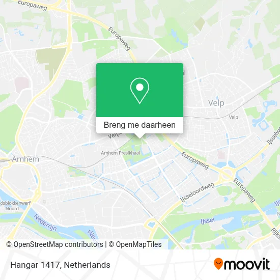 Hangar 1417 kaart