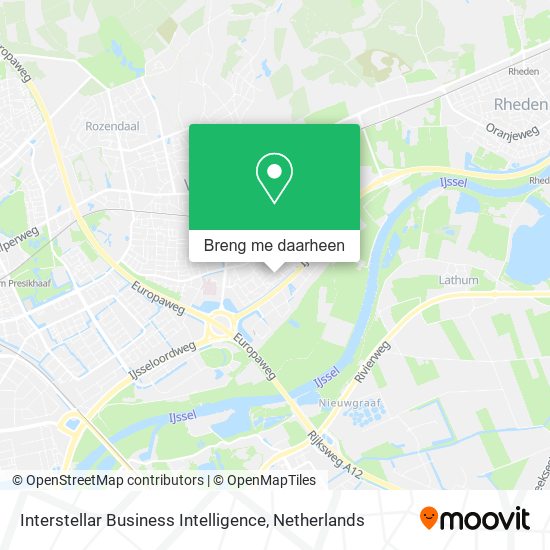 Interstellar Business Intelligence kaart