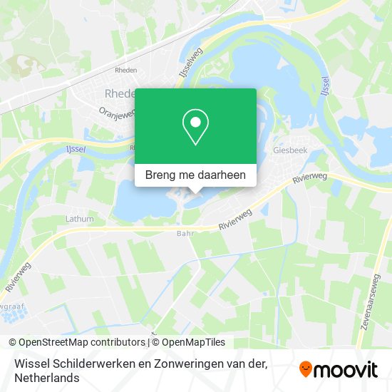 Wissel Schilderwerken en Zonweringen van der kaart
