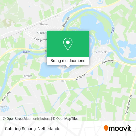 Catering Senang kaart