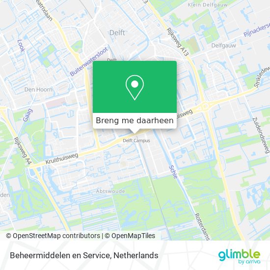 Beheermiddelen en Service kaart