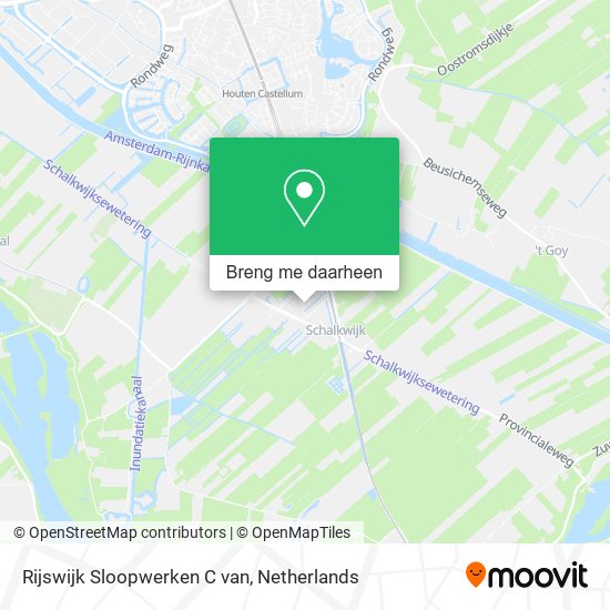 Rijswijk Sloopwerken C van kaart