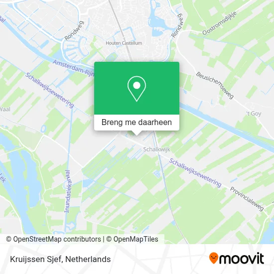 Kruijssen Sjef kaart