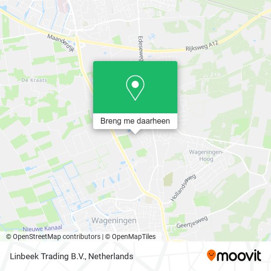 Linbeek Trading B.V. kaart