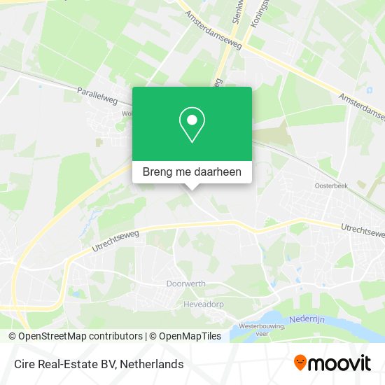 Cire Real-Estate BV kaart