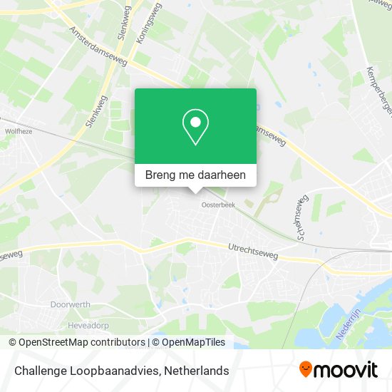 Challenge Loopbaanadvies kaart