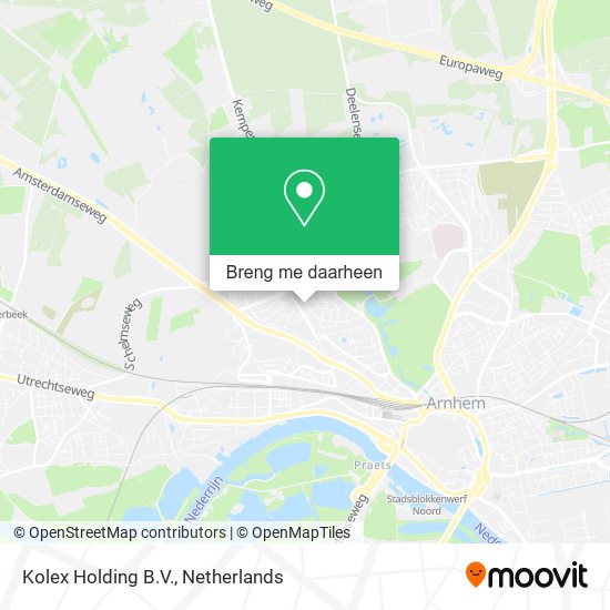 Kolex Holding B.V. kaart