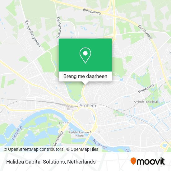 Halidea Capital Solutions kaart