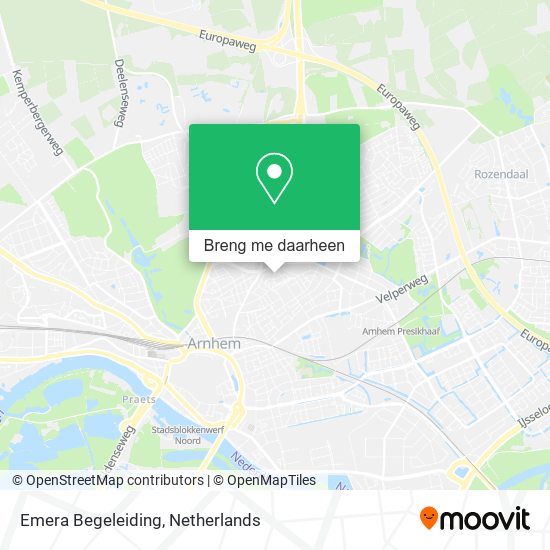 Emera Begeleiding kaart