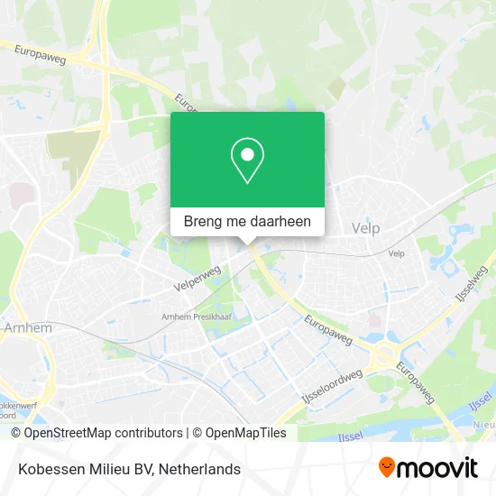 Kobessen Milieu BV kaart