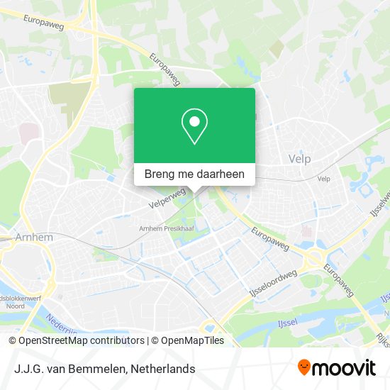 J.J.G. van Bemmelen kaart