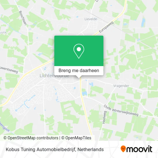 Kobus Tuning Automobielbedrijf kaart