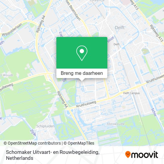 Schomaker Uitvaart- en Rouwbegeleiding kaart