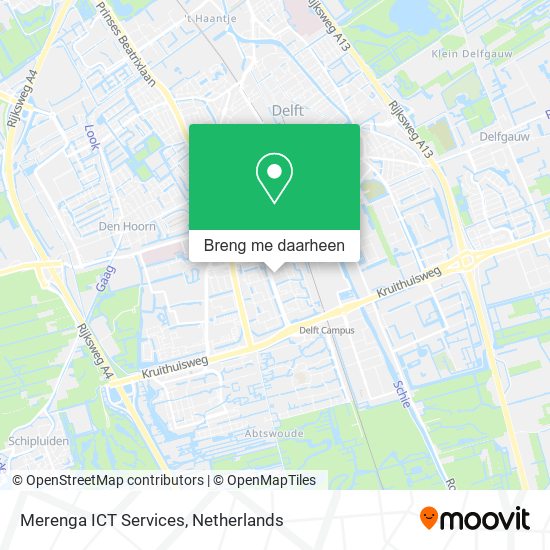 Merenga ICT Services kaart
