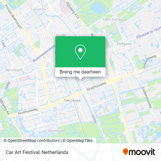 Car Art Festival kaart