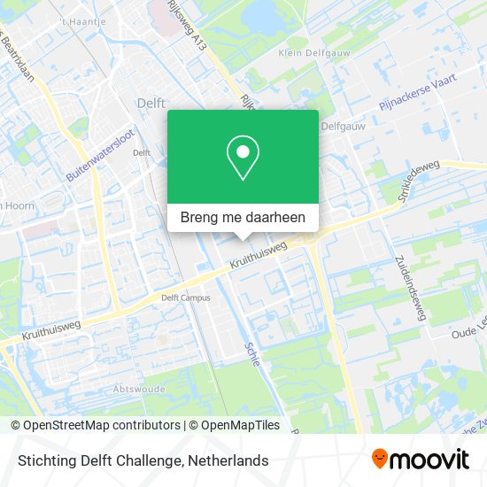 Stichting Delft Challenge kaart