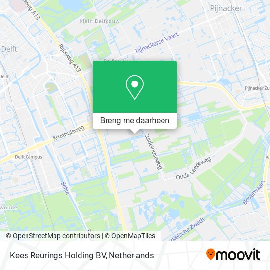 Kees Reurings Holding BV kaart
