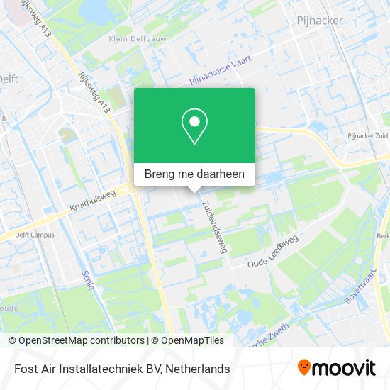 Fost Air Installatechniek BV kaart