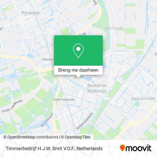 Timmerbedrijf H.J.W. Smit V.O.F. kaart