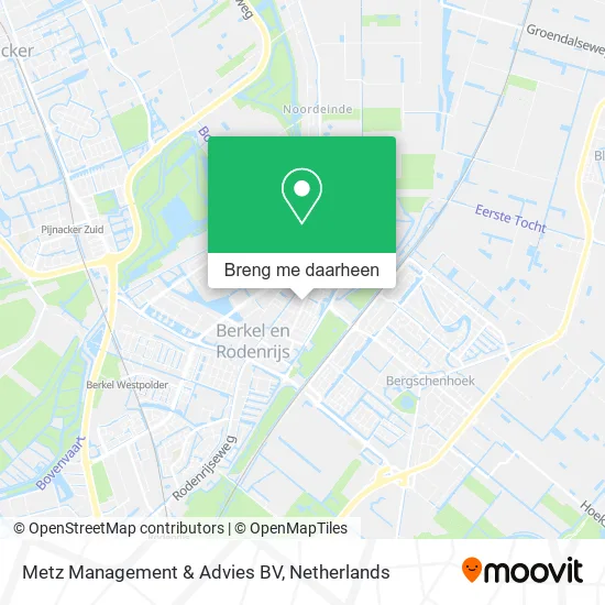 Metz Management & Advies BV kaart